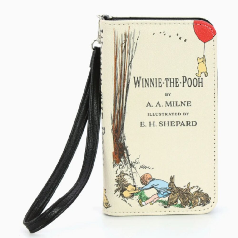 Winnie the Pooh Vinyl Wristlet